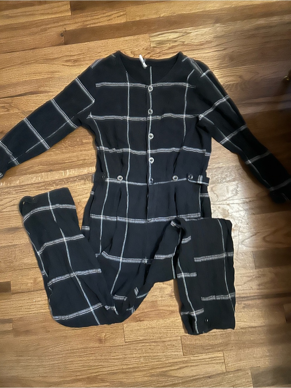 Free People lightweight woven cotton jumpsuit